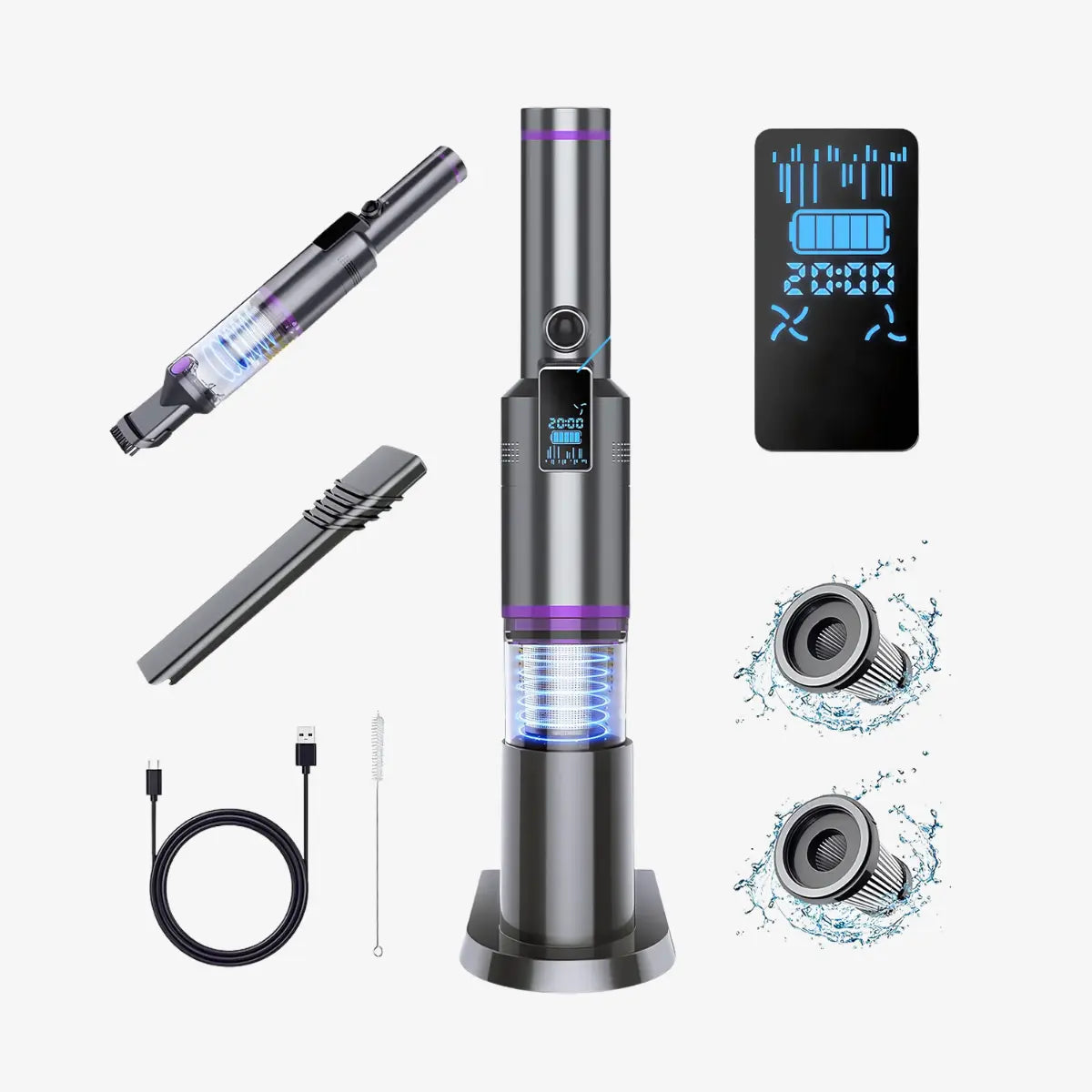 SW15 ULTRA - Aspiratore wirless senza fili